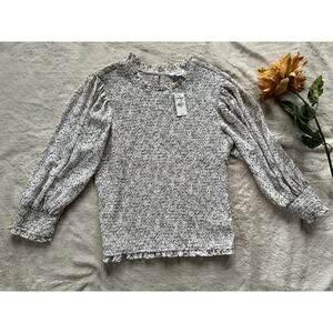 Express Top Sheer Sleeves Size Large NWT